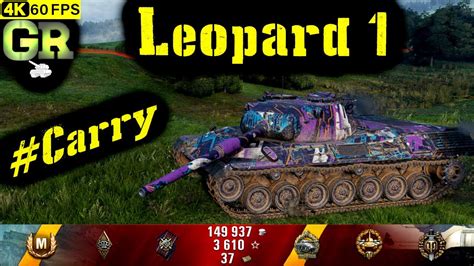 World Of Tanks Leopard Replay Kills K Dmg Patch Youtube