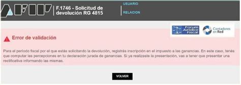 Afip Permite Solicitar Devoluci N Percepciones Rg Sin Presentar La