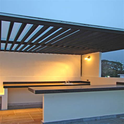 Vista Exterior Roof Garden Homify Balcones Y Terrazas Modernos Homify