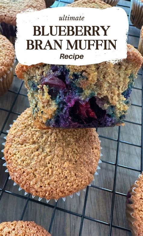 Buttermilk Blueberry Bran Muffins Video Recipe Video In 2024