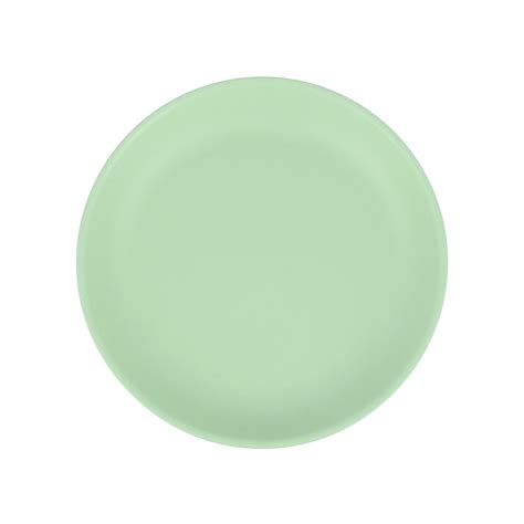 Vaisselle Incassable Assiette Ø 20 8 cm PP Minéral Vert Pastel