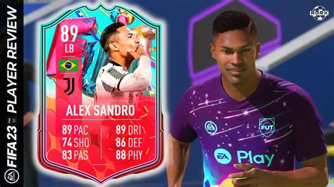 5 SKILLS 89 FUT BIRTHDAY ALEX SANDRO PLAYER REVIEW FIFA 23 ULTIMATE