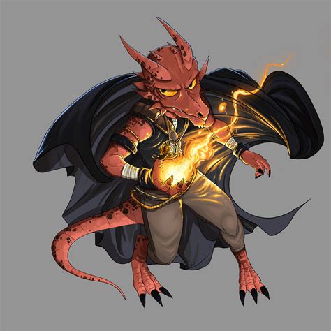 [OC] [ART] My future dnd 5e character , Epson , a kobold sorcerer who ...