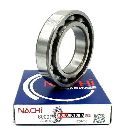 NACHI JAPAN 6009 C3 DEEP GROOVE BALL BEARING OPEN NO SEALS 45x75x16