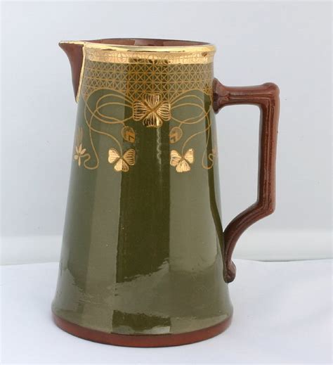 Sarreguemines Art Nouveau Earthenware Milk Jug Catawiki