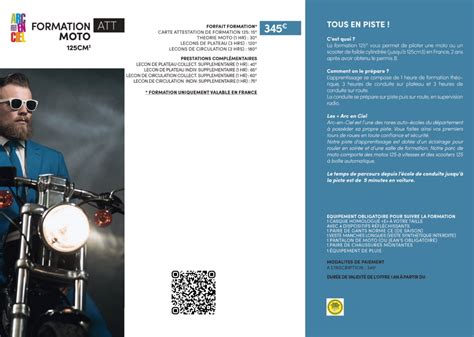 Formation Moto 125cm3 Auto Ecole Montaigne