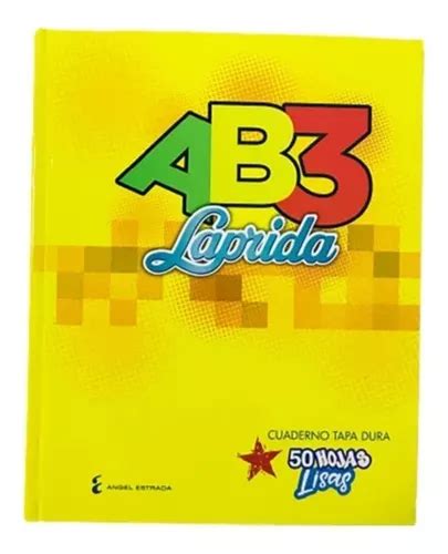 Cuaderno Escolar 19 X 23 5 Laprida Ab3 Tapa Dura 50 Hojas Color Tapa