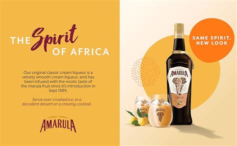 Amarula Original Liqueur Et Cr Me De Marula Fabriqu E Partir De