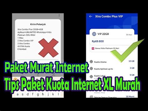 Cara Mudah Paket Kuota Xl Murah Gunakan Trik Ini Di Jamin Puas Youtube