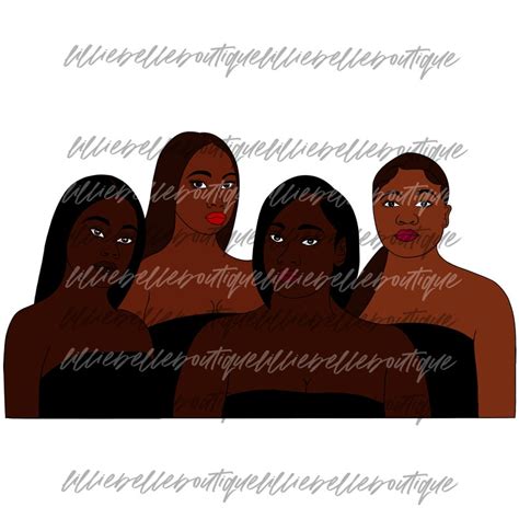 African American Sisters Svg