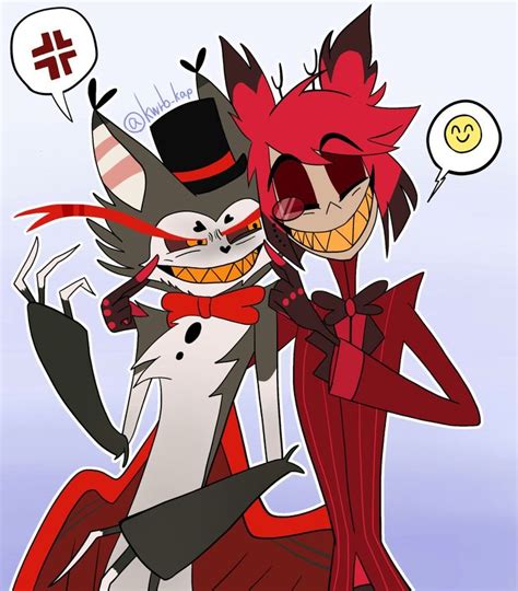 Pin By Sirpyes Helluva Hazbin Shi On Alastor X Husker Art Collage