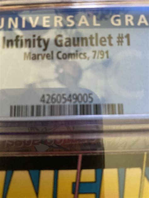 Infinity Gauntlet Cgc Classic Perez Thanos Galactus Cover