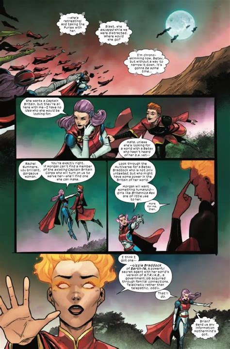 Betsy Braddock Captain Britain 2 Preview Multiversal Punch Fest