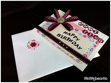 Fluffyheartz ♥: Personalized Birthday Cards for female colleagues