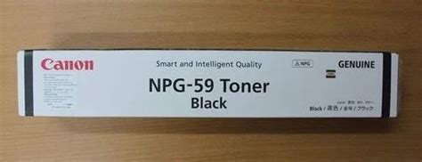 Black Canon NPG 59 Toner Cartridge For Laser Printer Packaging Type