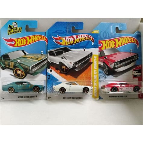 Hot Wheels Nissan Skyline H T 2000 GT R Kenmeri Shopee Malaysia