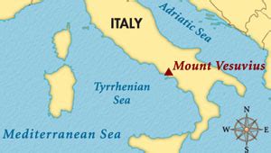 Mount Vesuvius Map