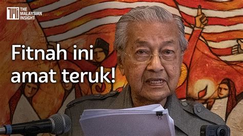 Dr Mahathir Tuntut Anwar Tarik Balik Fitnah Atau Berdepan Saman YouTube