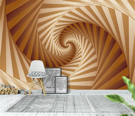 Spiral Mural Wallpaper