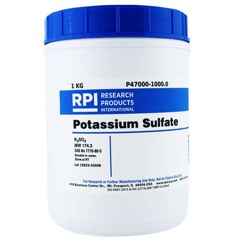 P47000-1000.0 - Potassium Sulfate, 1 Kilogram