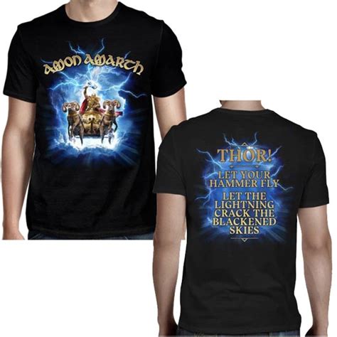 T Shirt Amon Amarth Thor Crack The Sky Rock Heavy Metal Punk