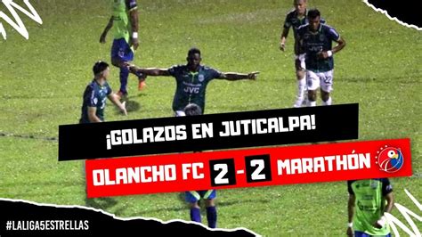 Desaprovecha Olancho FC 2 2 Marathón Jornada 1 Clausura 2023