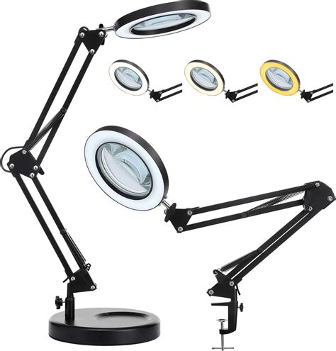 Amazon 5X Magnifying Glass With Light And Stand KIRKAS 2 In 1