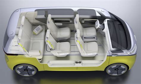 The All Electric And Autonomous Volkswagen Id Buzz Minivan Electric