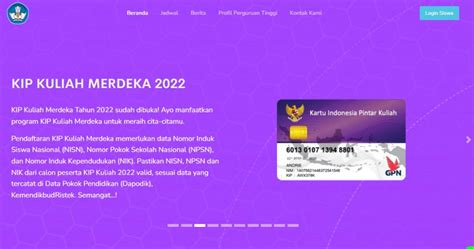 Pendaftaran Kip Kuliah Jalur Mandiri Ptn And Pts 2022 2023 Jadwal Syarat Dan Tata Cara Daftar