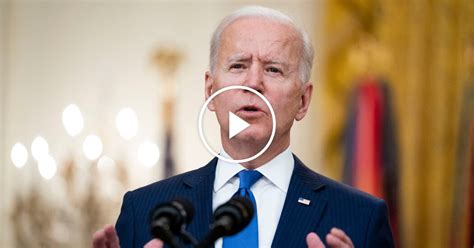 Watch Live Biden Delivers Stimulus Plan Remarks The New York Times