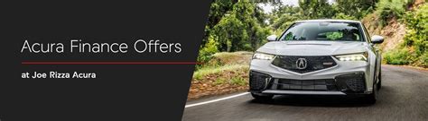 Acura Finance Offers Specials In Orland Park Joe Rizza Acura