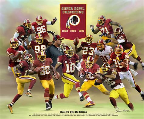 Washington Redskins Revised 2014 Version By Wishum Gregory The