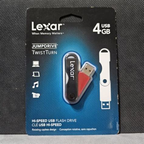 Lexar Sd Card Gb Usb Twist Turn Jump Drive High Speed Flash Drive