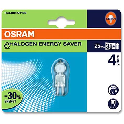 Osram Halogen Niedervolt Stiftsockellampe V W Gy Klar Migros