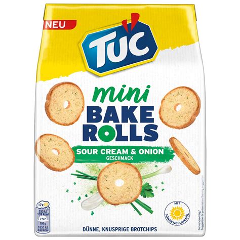 Tuc Bake Rolls Mini Sour Cream And Onion 150g Online Kaufen Im World Of