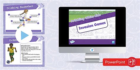 Grade 6 Pe Invasion Games Dribbling Whizz Kids Powerpoint