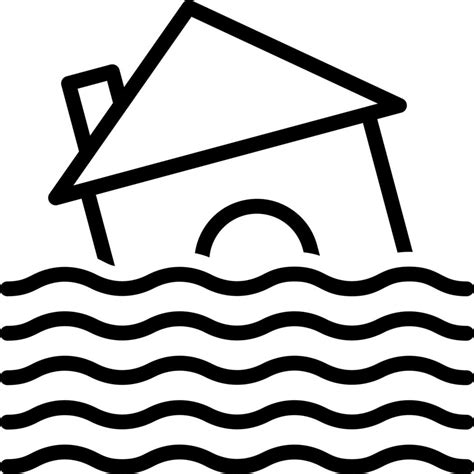 Line Icon For Flood 15013556 Vector Art At Vecteezy