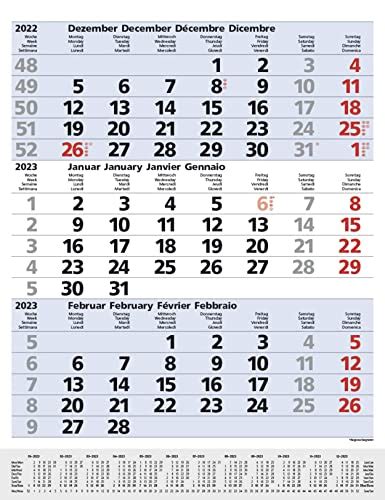 Monats Planer Comfort Blau Monatskalender Gro I Wandplaner