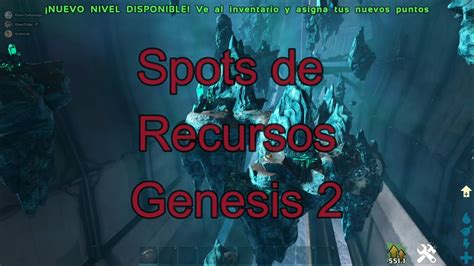 Resources Locations Ark Genesis 2 LocalizaciÓn De Recursos Ark