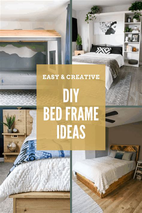 Bed Frame Ideas 17 DIY You Can Make Yourself Making Manzanita Diy