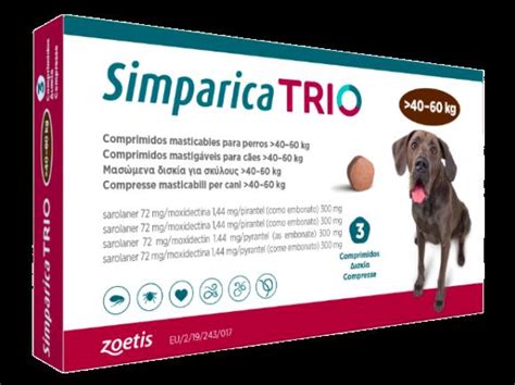 Simparica Trio Mg Kg Tabs