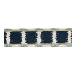 Taos Embroidered Border Trimmings In Blue Sky By Samuel Sons Jane