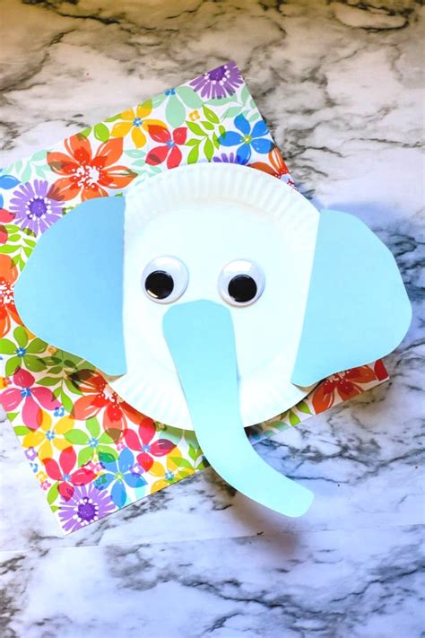 Elephant Paper Plate Craft - Mom. Wife. Busy Life.