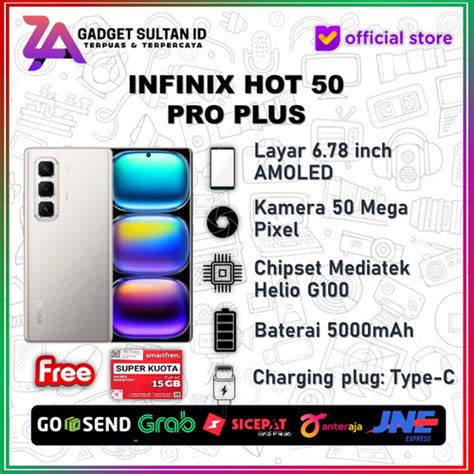 Promo INFINIX Hot Pro Plus GB GB RAM GB GB RAM Garansi Resmi Indonesia Cicil X