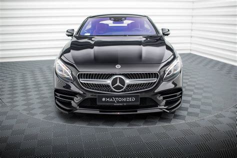 Front Splitter V 1 Mercedes Benz S Coupe AMG Line C217 Facelift Our