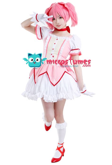 Puella Magi Madoka Magica Madoka Kaname Cosplay Dress Costume