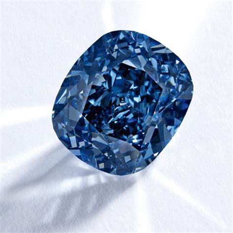 『钻石』8 01ct「sky Blue Diamond」蓝钻将在日内瓦拍卖：估价2500万美元 Idaily Jewelry · 每日珠宝杂志