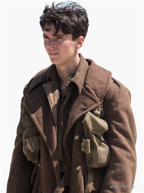 "Fionn Whitehead - Dunkirk" Sticker by sparksflyhigh | Redbubble