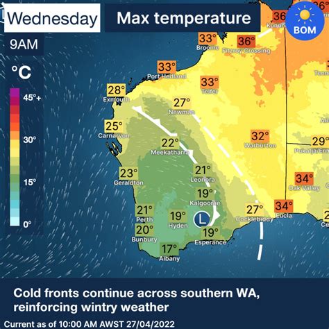 Bureau Of Meteorology Western Australia On Twitter Wintry Conditions