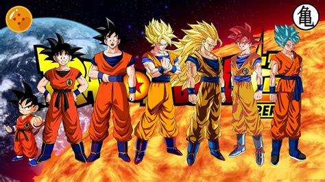 Ver Imagenes De Goku En Todas Sus Fases